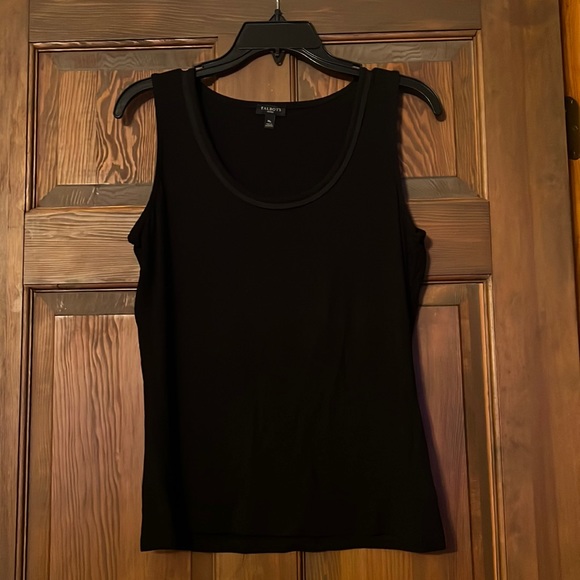 Talbots | Tops | Talbots Basic Black Tank Size Medium Petite | Poshmark